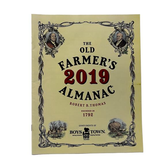 (3) Farmers Almanac's 2019 and Astronomy and Astrology Almanac 2019-2020 - Picture 3 of 4